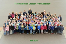 Schulgemeinschaft im Mai 2017